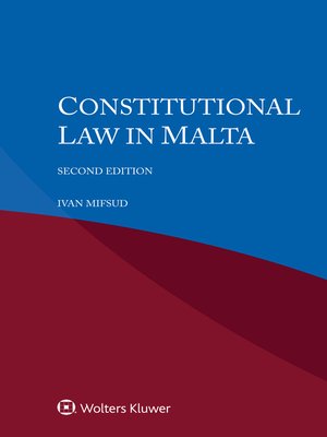 cover image of Constitutional Law in Malta